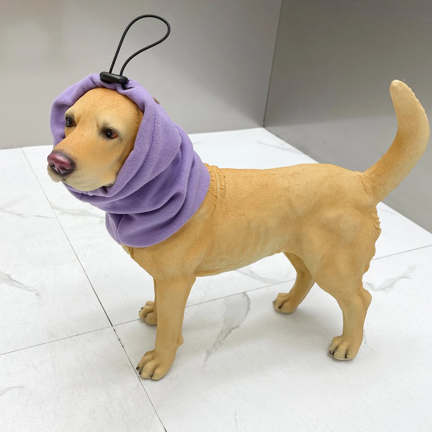 Dog Noise Reduction Scarf For Pets With Ear Cups Warm