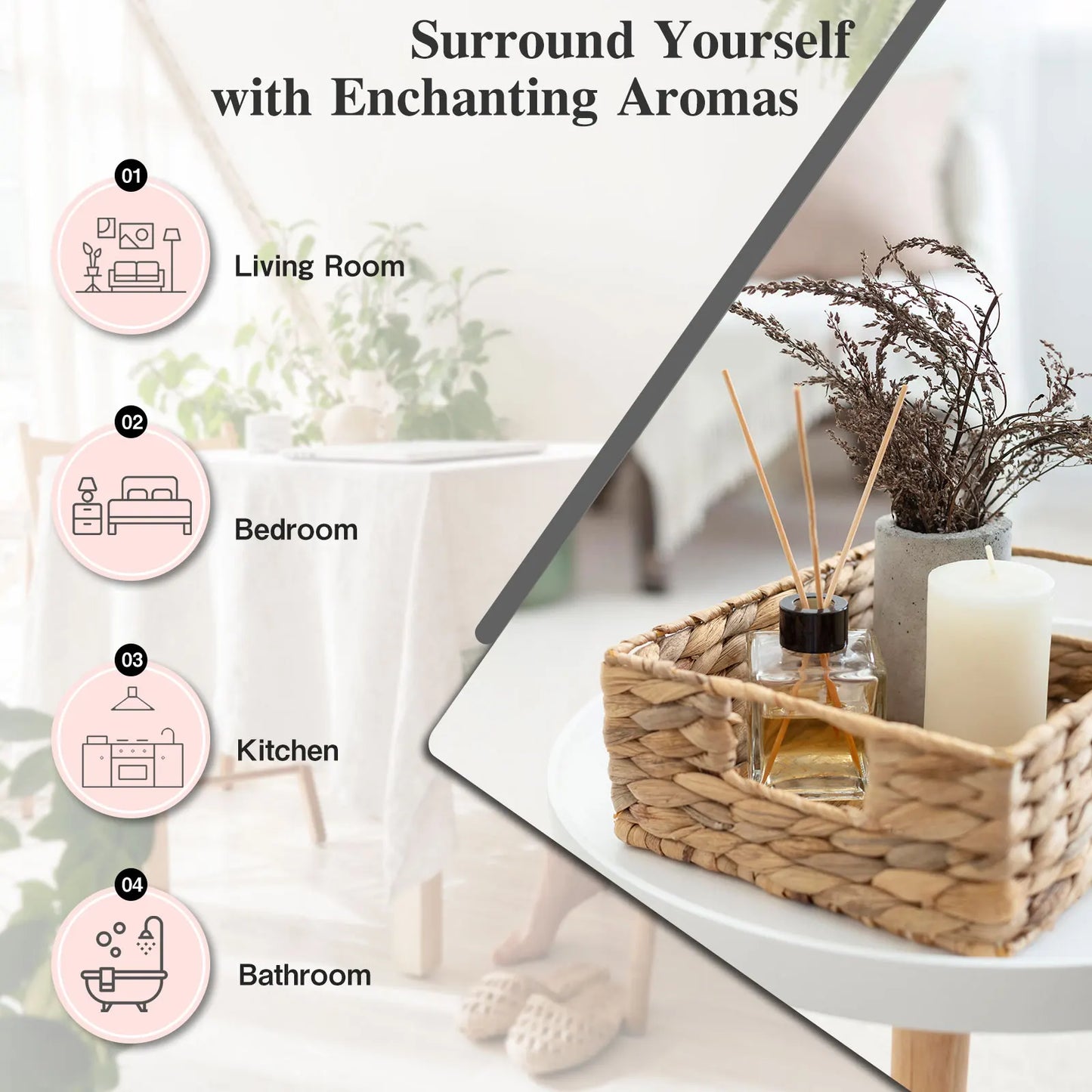 MAYJAM Coconut Vanilla Fragrance Oil for Diffuser Aromatherapy
