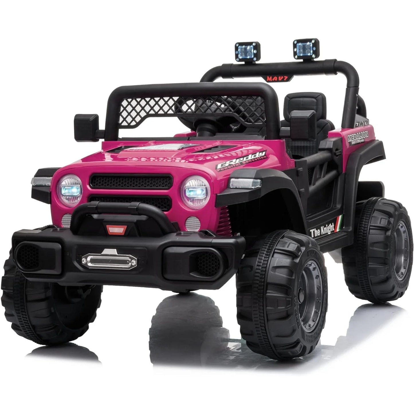 HiMISS 12V Kids Ride On Car Remote Control Music Lights