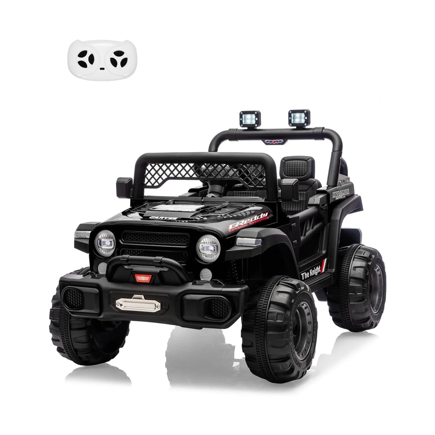 HiMISS 12V Kids Ride On Car Remote Control Music Lights