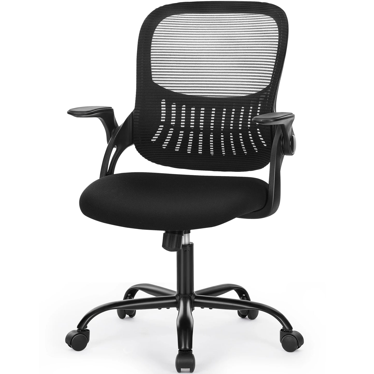 JHK Ergonomic Mid Back Mesh Office Chair With Lumbar Support