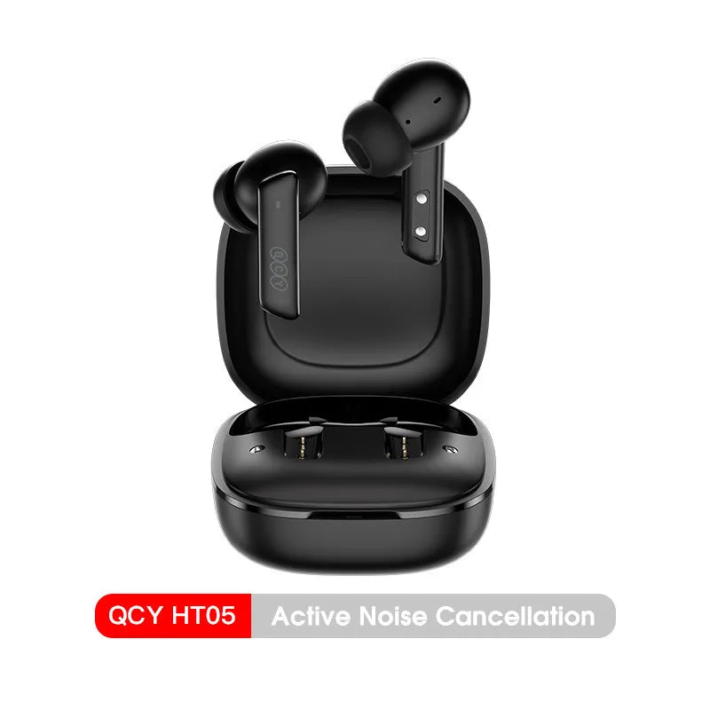 QCY HT05 ANC Wireless Earphones Bluetooth 5.2 ENC HD Call
