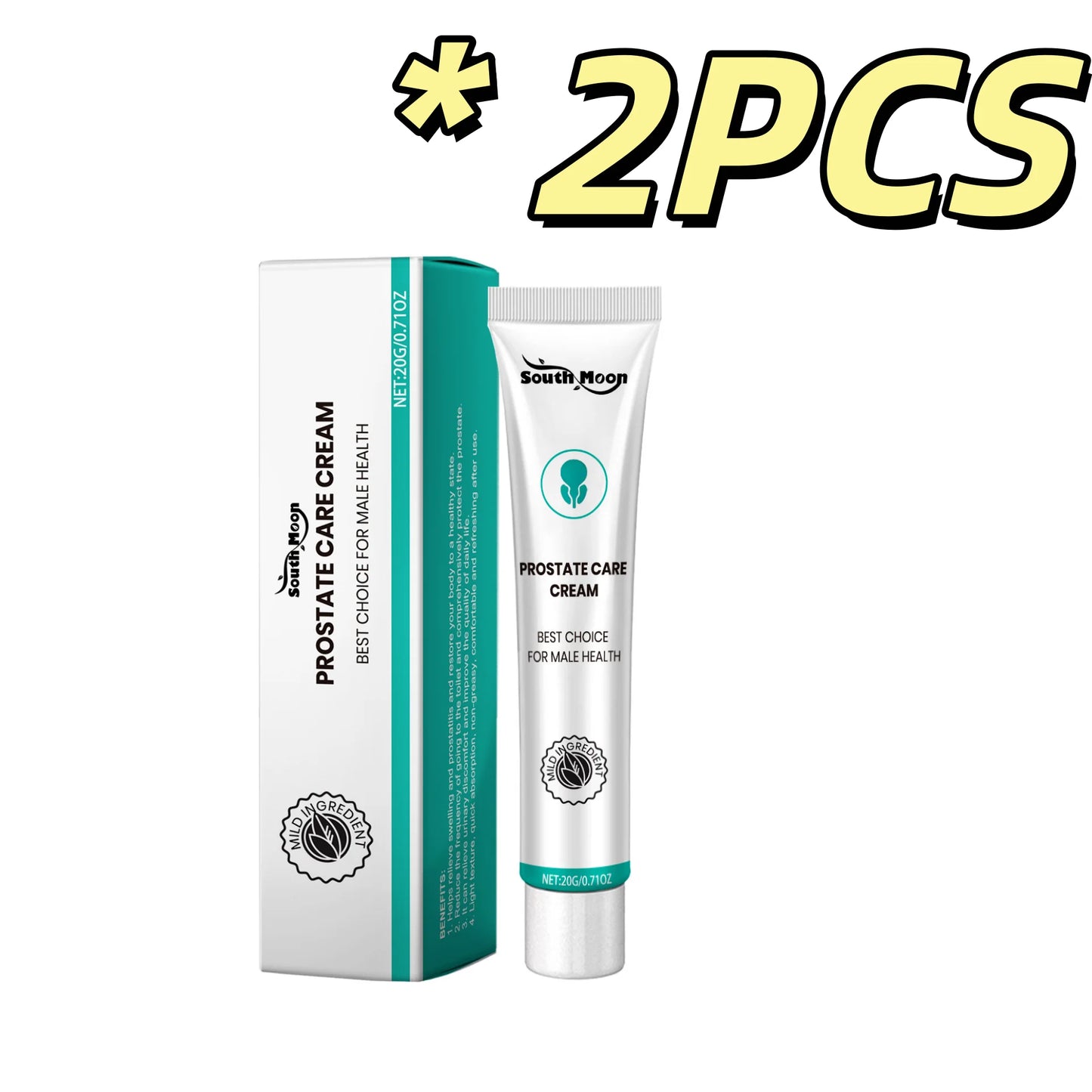 South Moon Prostate Cream for Swelling Relief and Comfort