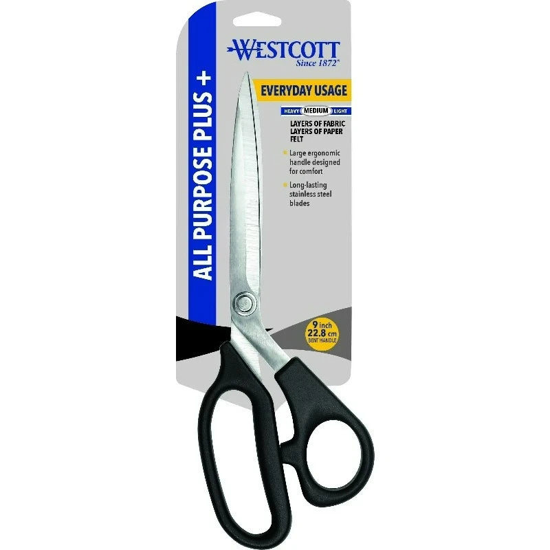 Multipurpose Scissors Bent Stainless Steel For Sewing Office Craft