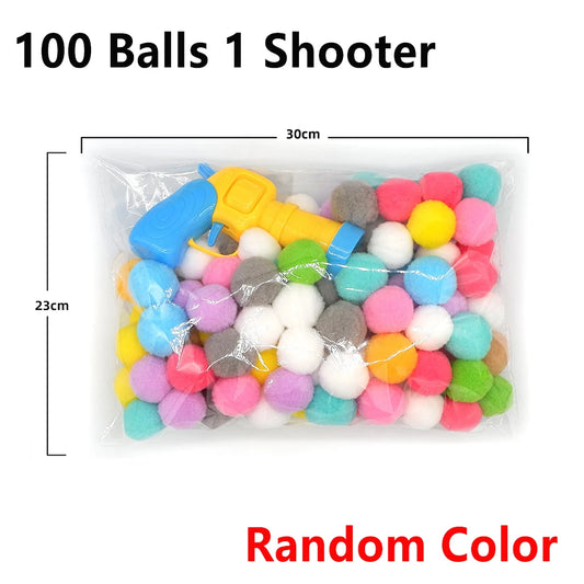 Cat Ball Launching Gun Toy for Pets Interactive Training