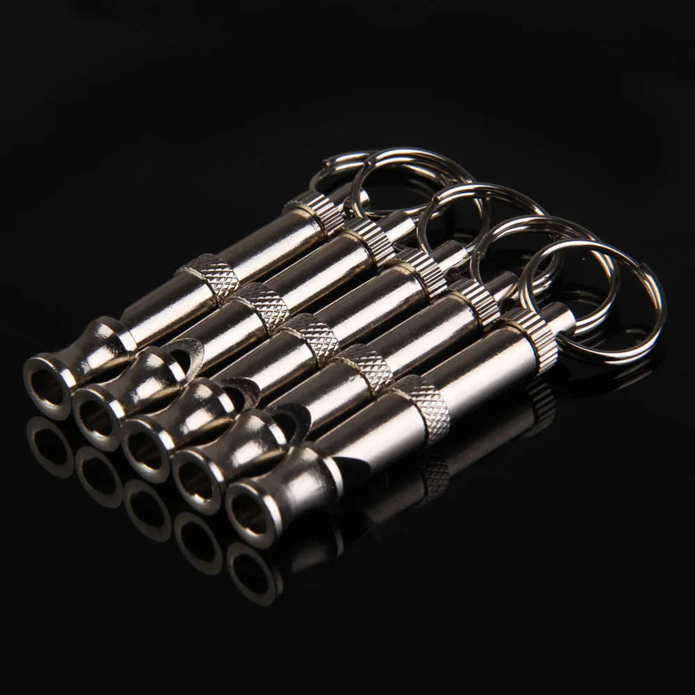 Ultrasonic Dog Whistle Keychain For Bark Control And Training