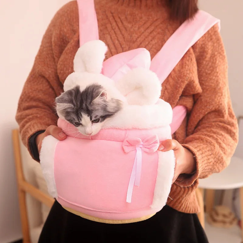 Cat Backpack Carrier With Bed Bubble Window Airline Approved