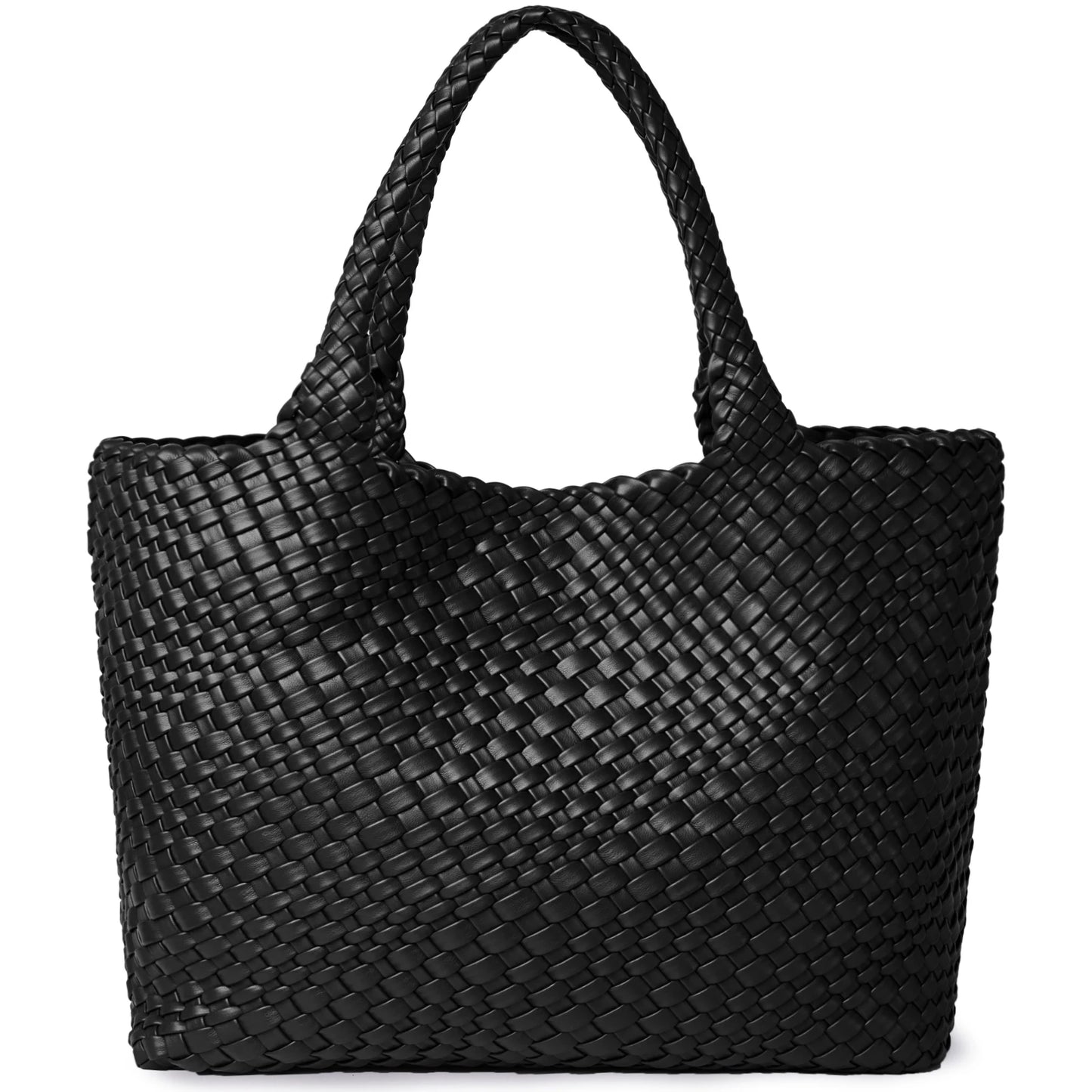 Woven Tote Bag For Women Handmade Soft Braided Purse