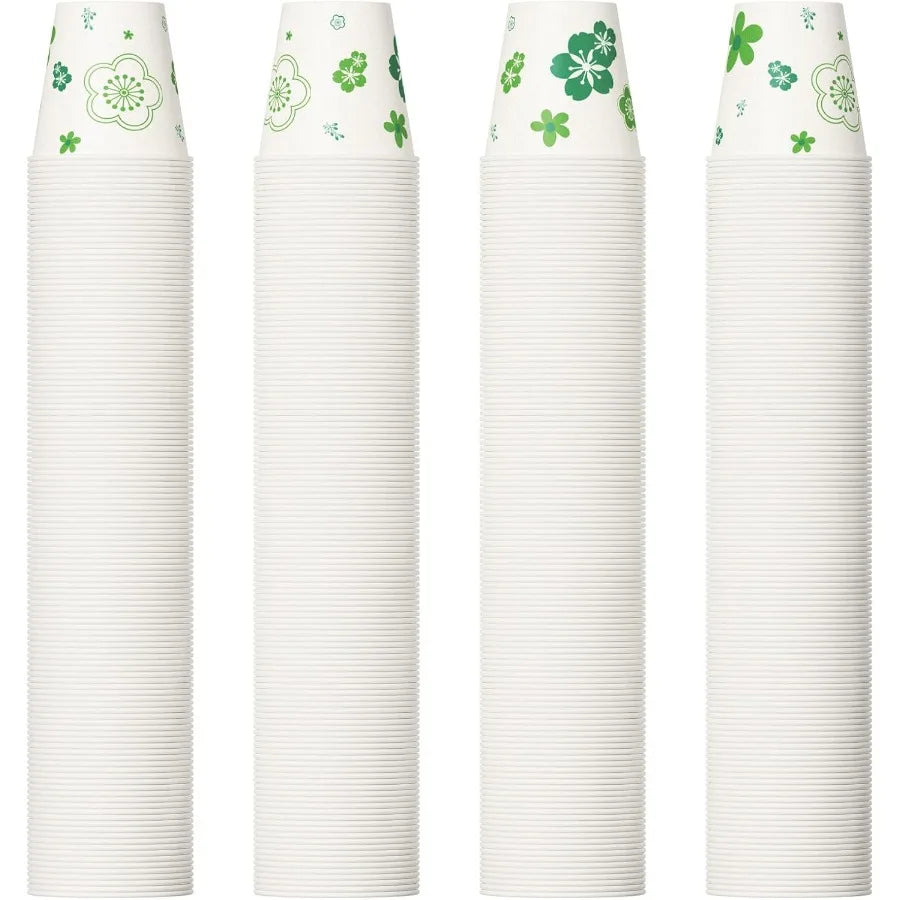600 Pack Paper Cups 3oz Disposable Bathroom Cups for Mouthwash Cold Drinking Cups Ideal for Parties Picnics BBQs Travel and Eve