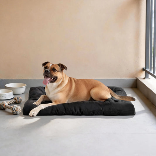 Waterproof Indestructible Chew Proof Dog Crate Bed For Pets