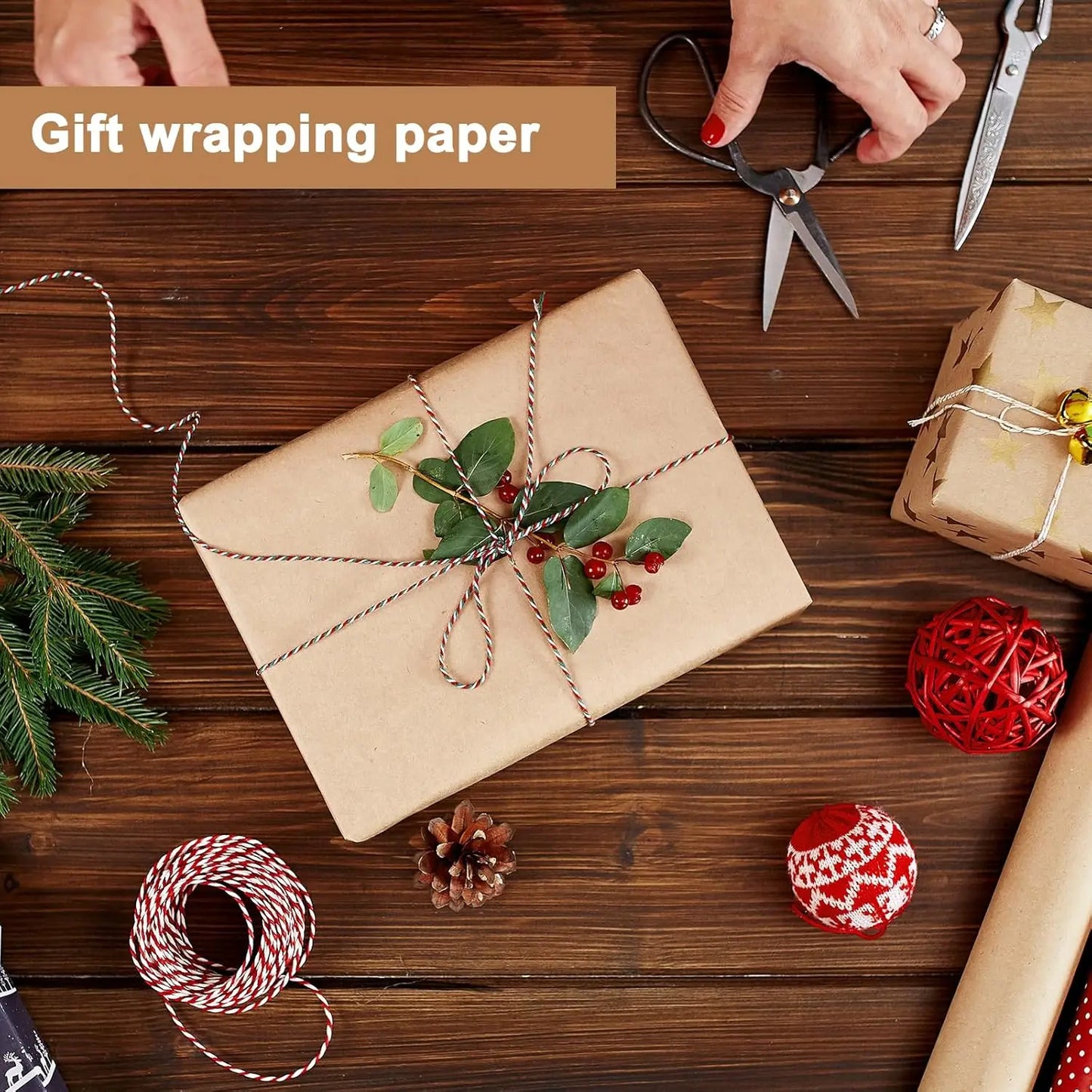 Kraft Paper Roll for Bulletin Boards Wrapping Gift Packaging