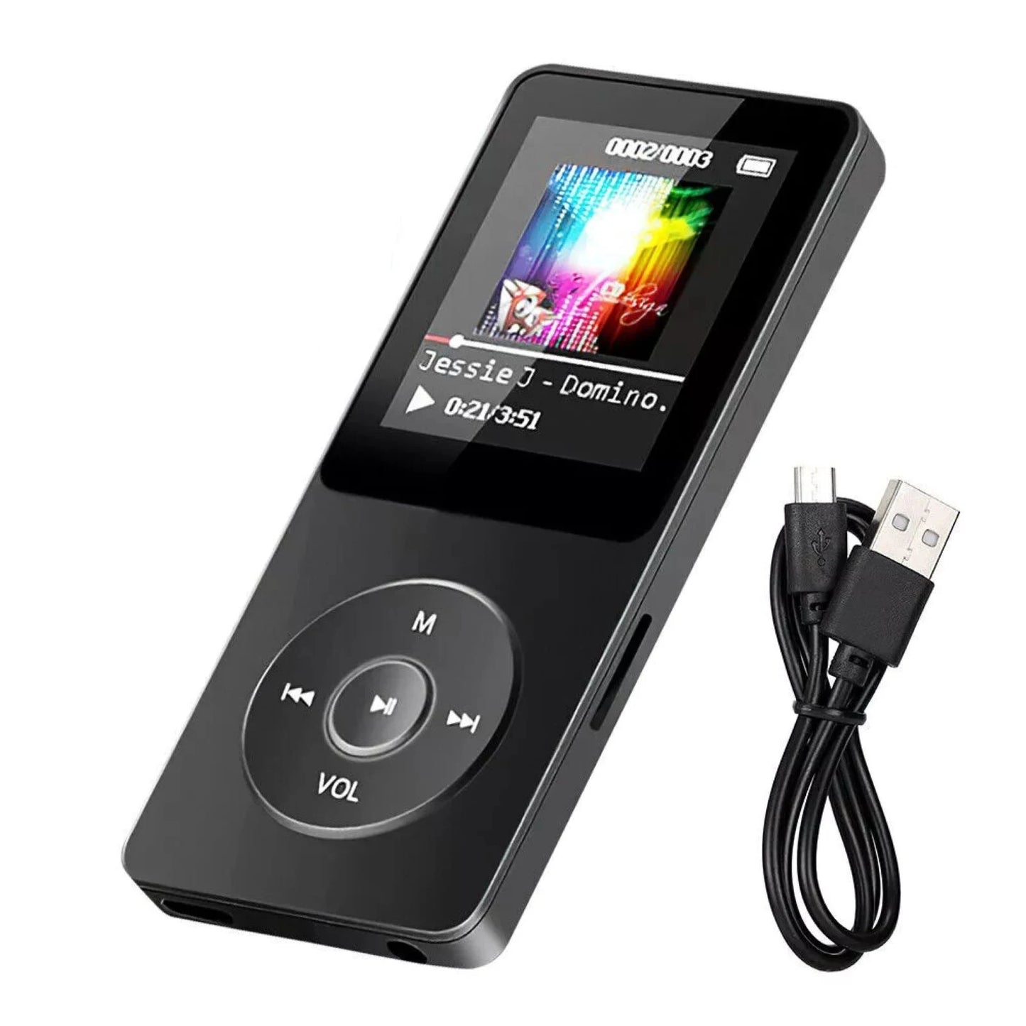 Portable Bluetooth 5.0 HiFi MP3 Player FM Radio Voice Recorder