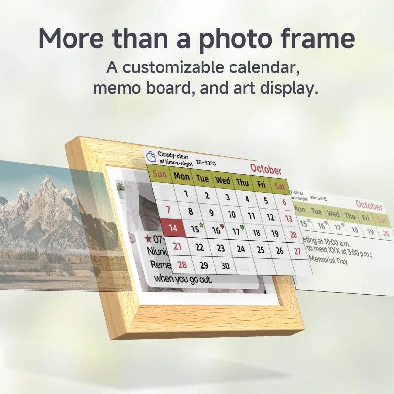 Bigme Smart E Ink Digital Picture Frame With WiFi