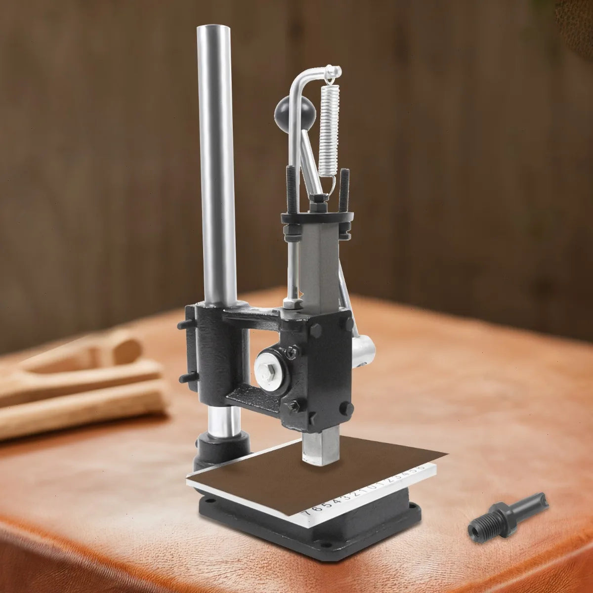 Adjustable Leather Hole Puncher Mini Manual Press Tool For Crafts
