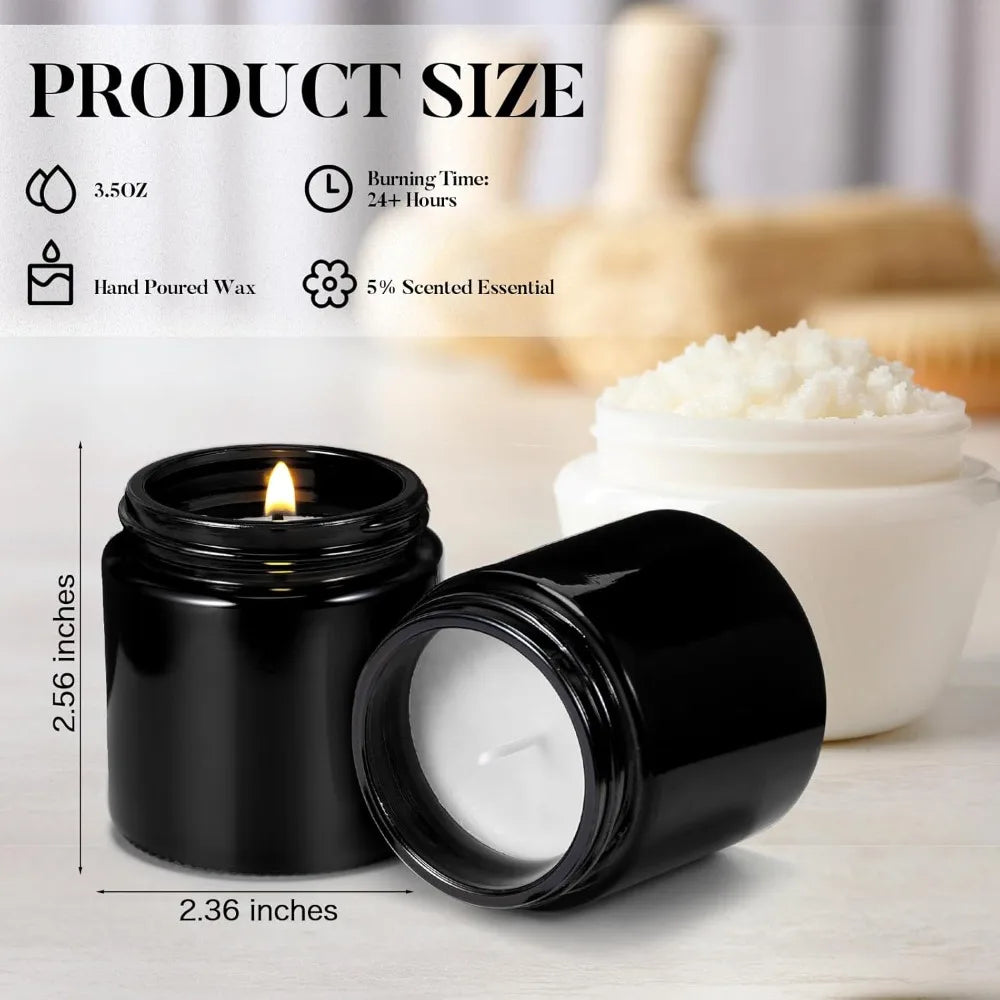 50 Count UltraScented Mason Jar Candles Assorted Aromatherapy Fragrances Wholesale