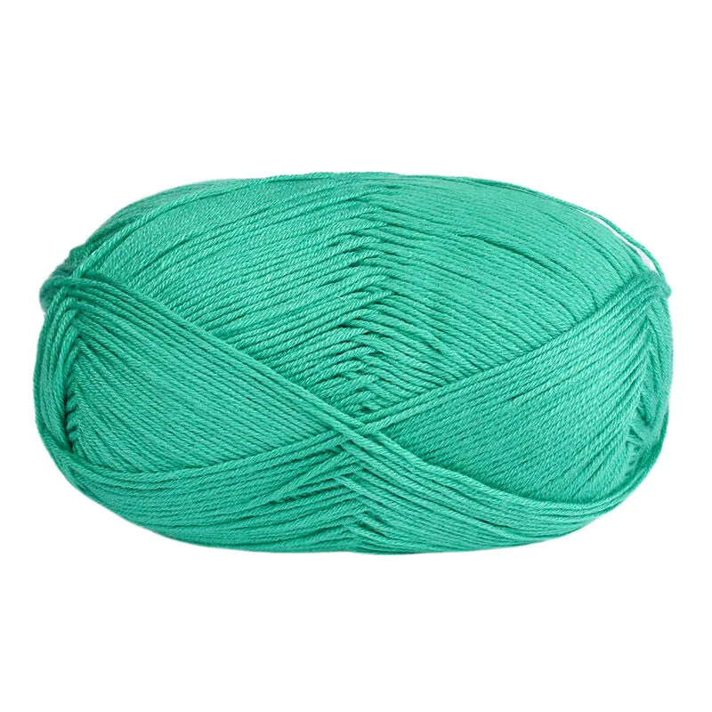 Cotton Bamboo Blend Yarn Hand Knitting Crochet DIY Sweater Dolls
