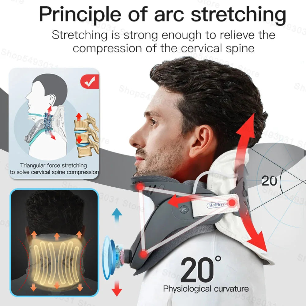 Effect Cervical Traction Neck Decompression Device For Home Therapeutic RecoveryPro