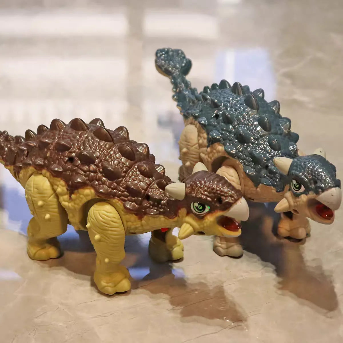Walking Dinosaur Robot Toy With Lights and Roaring Sounds