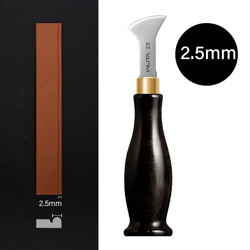 WUTA Professional Leather Edge Creaser Stainless Craft Tool