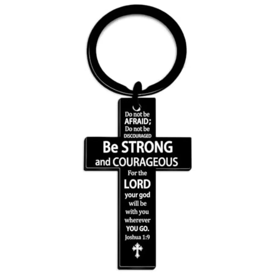 Cross Keychain Jesus Bible Verse Accessories For Christians