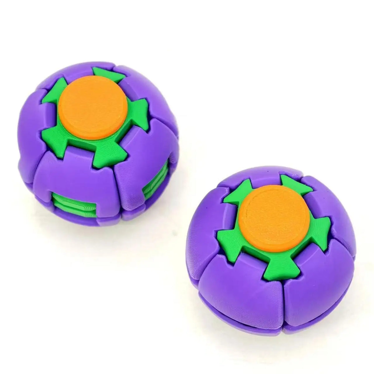 Premium 3D Printed Rotating Fidget Ball Stress Relief Desk Spinner