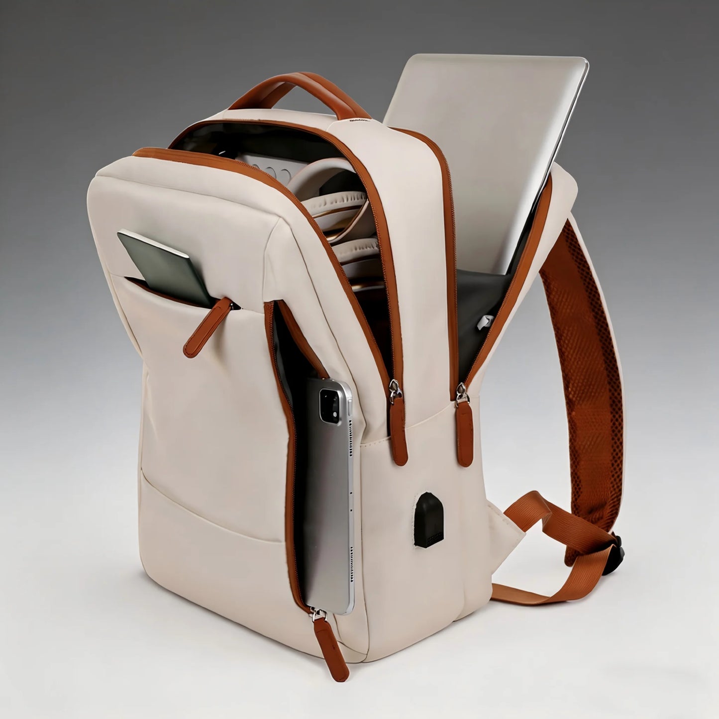 OGEHUAFEE Lightweight Multi Layer Commuter Computer Backpack