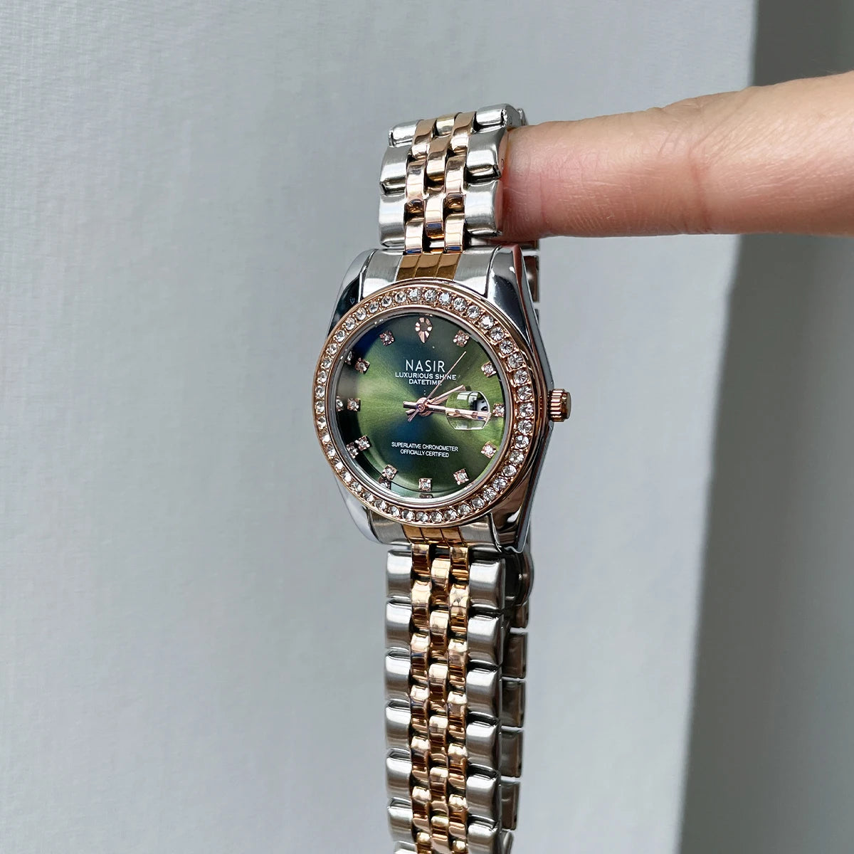CILOA Ladies Round Watch Light Luxury Waterproof Quartz