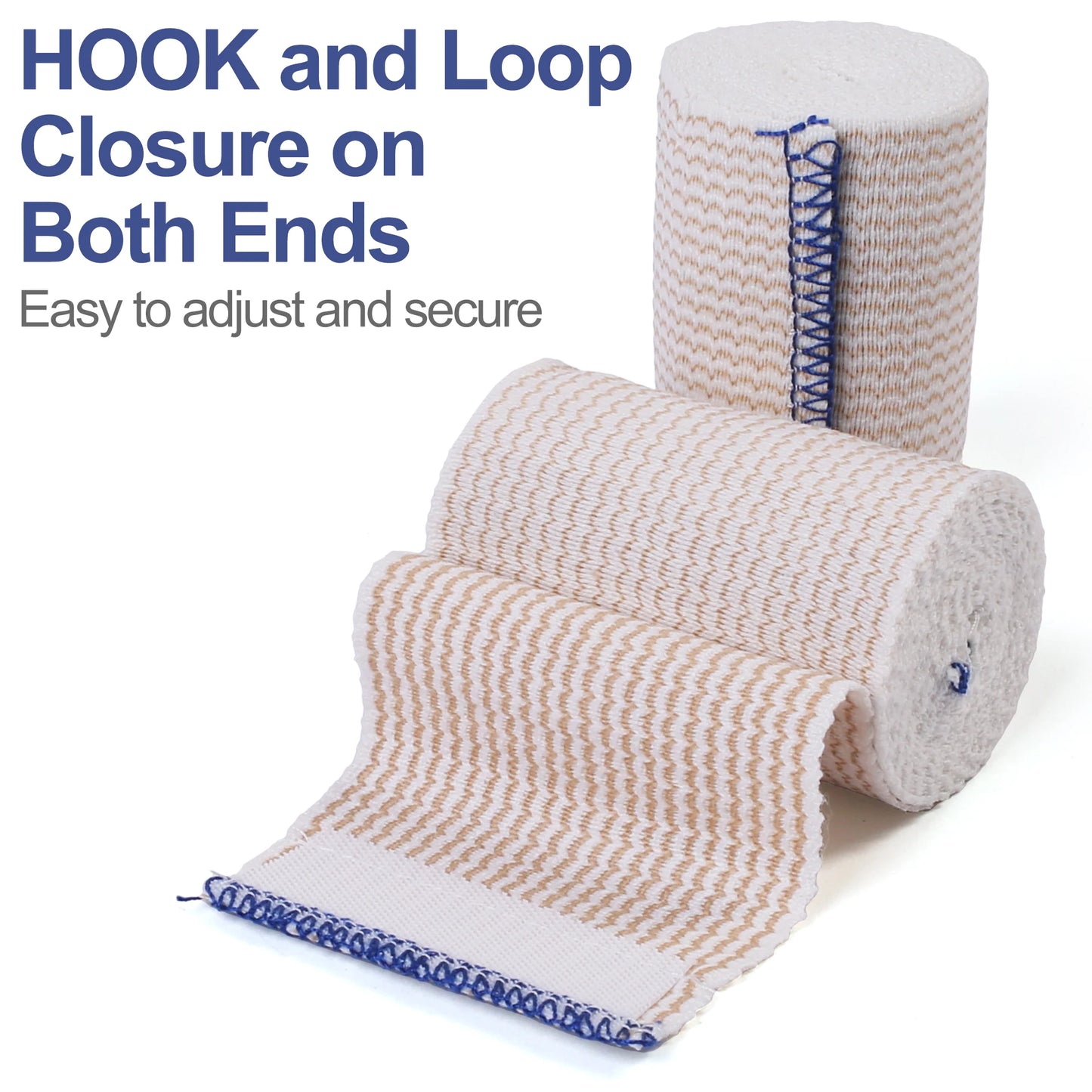 Elastic Bandage Wrap Cotton Compression Support for First Aid