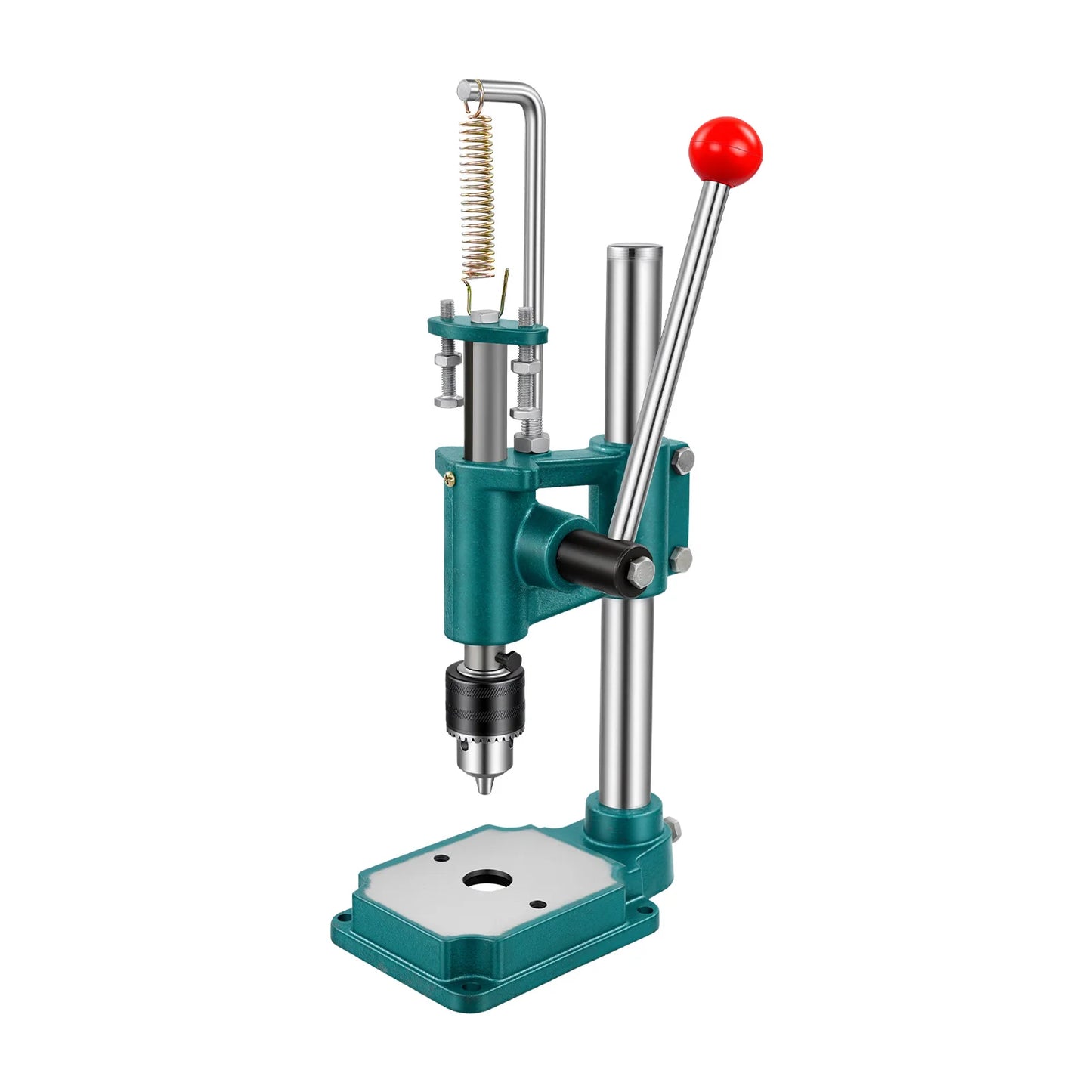 Bymaocar Adjustable Manual Leather Hole Puncher Machine