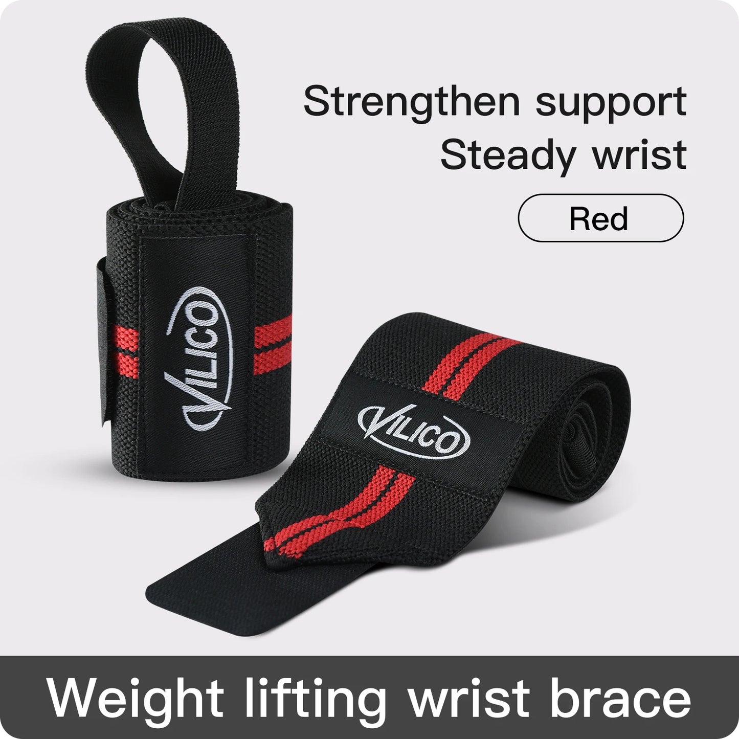 Wrist Support Wraps Straps For Extra Strength Weight Lifting