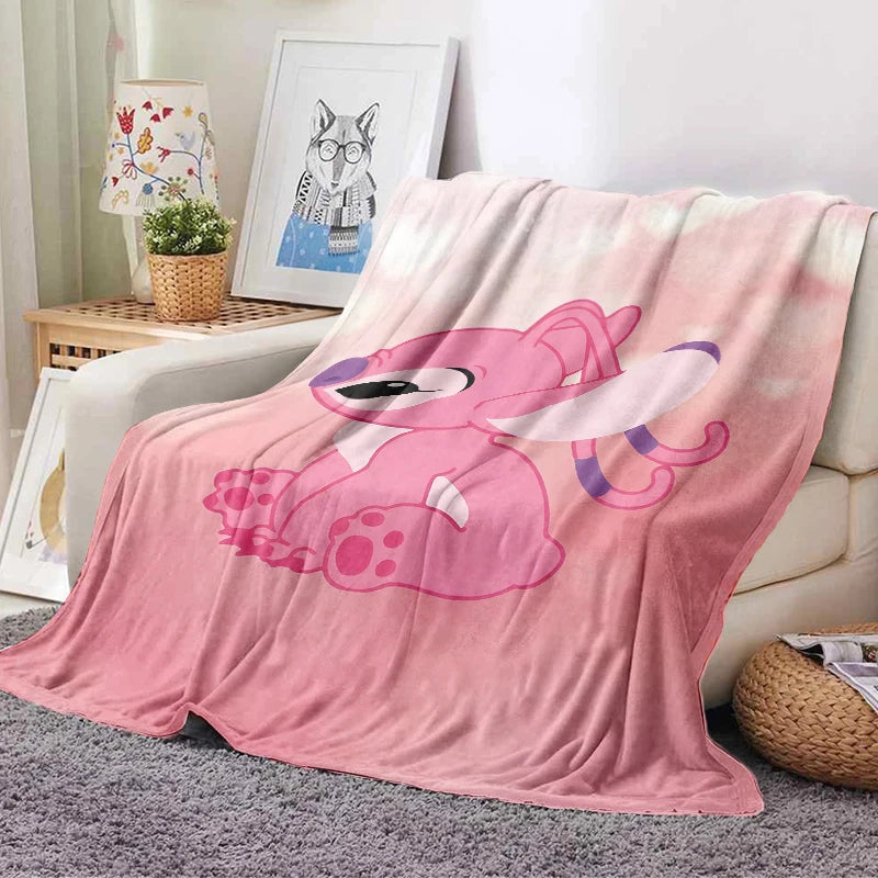 Soft Flannel Blanket Fluffy Cozy Throw Children Adult Nap Blankets Warm Bedding Sofa Outdoor Travel Blanket for Party Home Decor