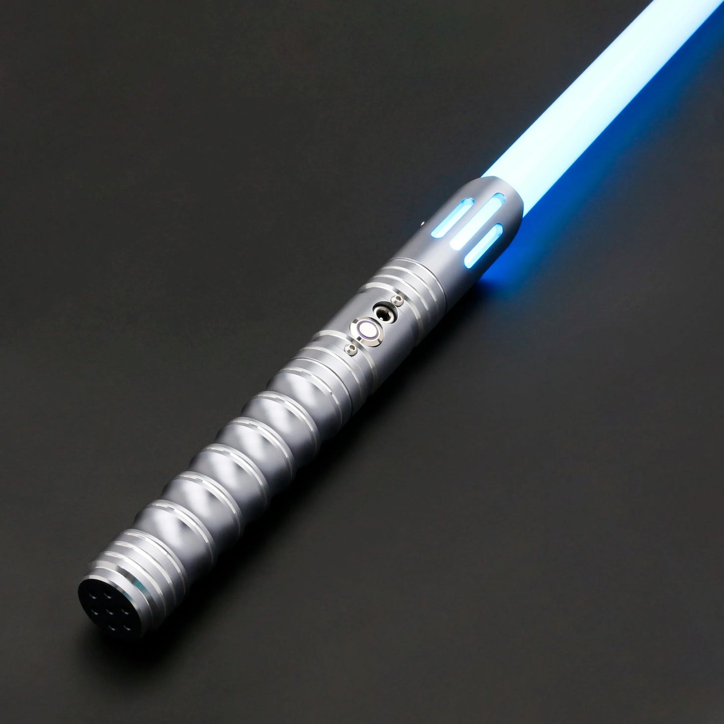 1977SaberFeast Lightsaber Heavy Dueling RGB Color Changing Metal Hilt Blaster