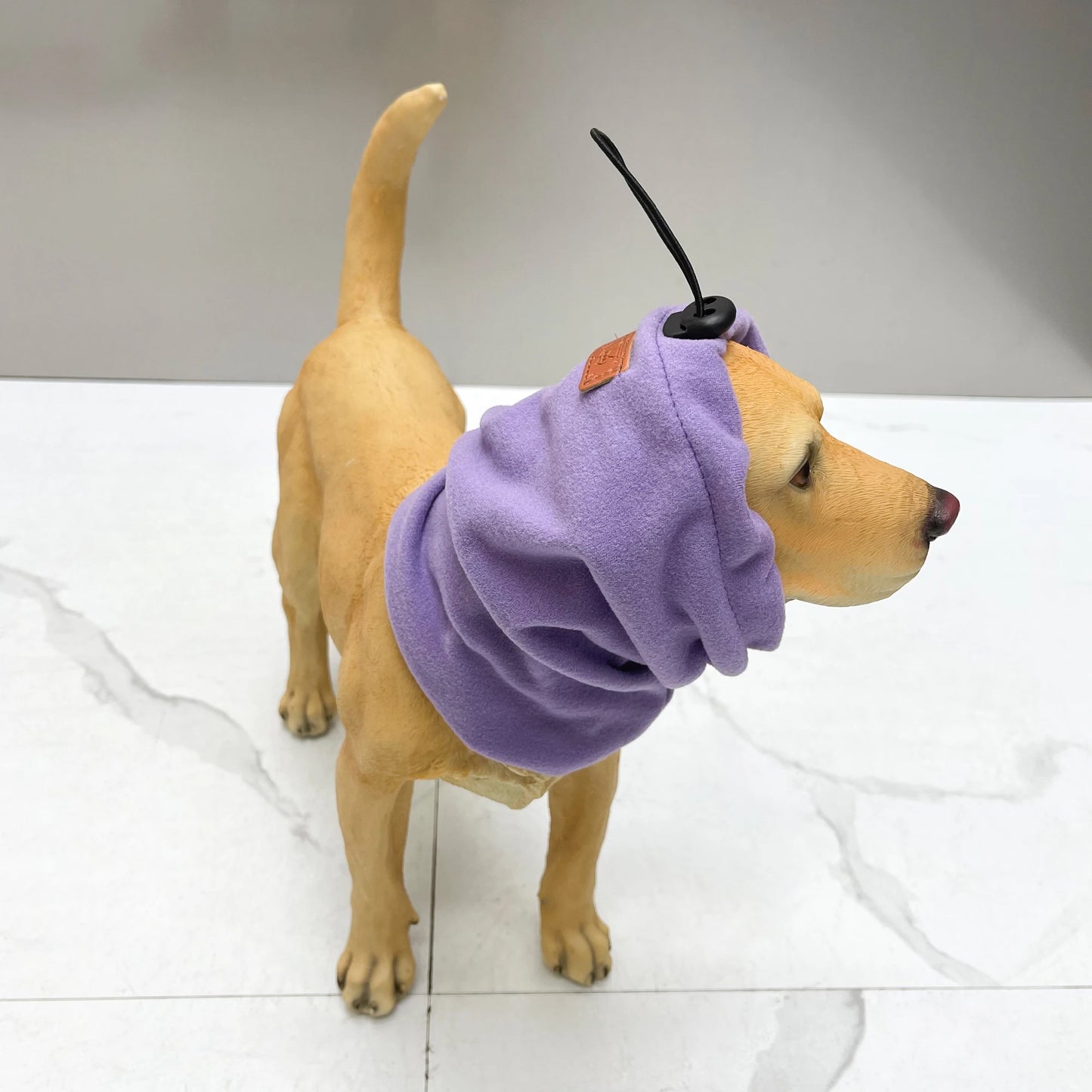 Dog Noise Reduction Scarf For Pets With Ear Cups Warm