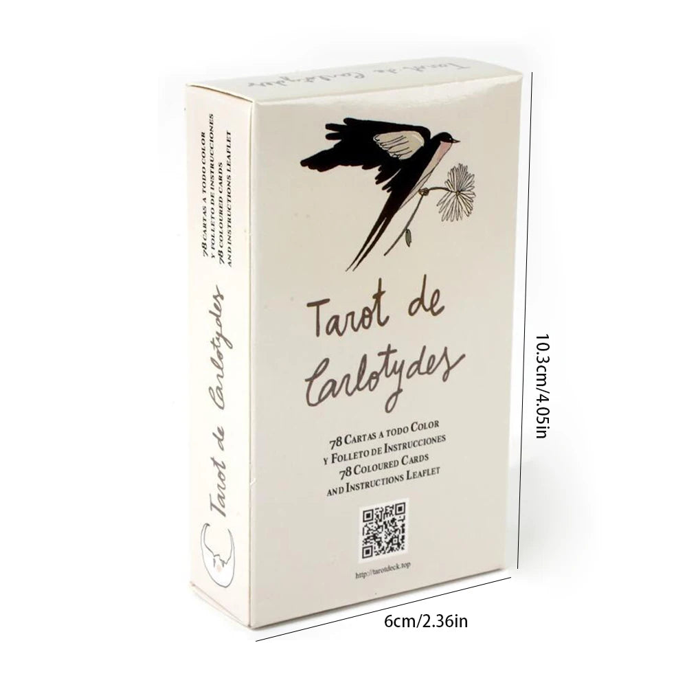 Tarot De Carlotydes 78 Card Deck Vintage Gothic Artwork