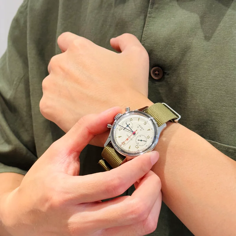 Sea-Gull International Chronograph Manual Winding Watch ST1901 Memorial