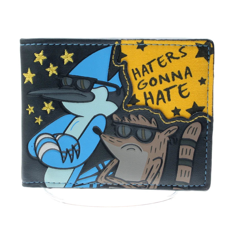 Vintage Unisex PU Leather Wallet With Card Holder And Note Compartment