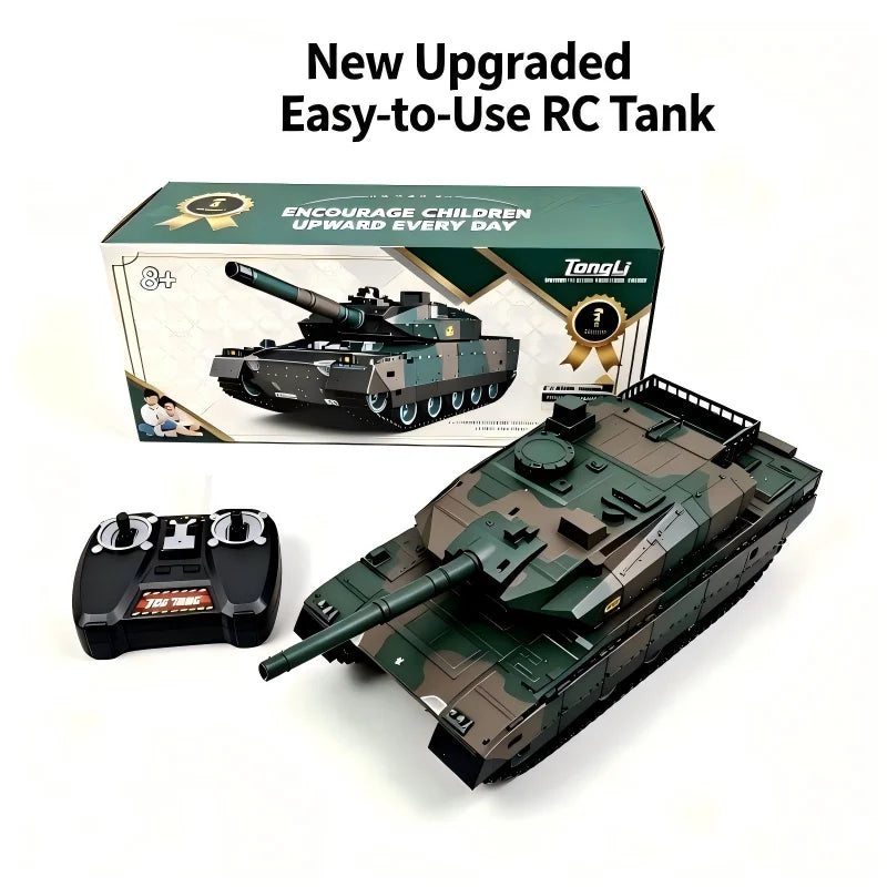 TONGLI RC Battle Tank With Turret Rotation And Sound Effects