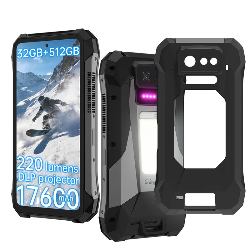 Unihertz Tank X Rugged 5G Smartphone With DLP Projection 17600mAh