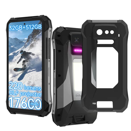 Unihertz Tank X Rugged 5G Smartphone With DLP Projection 17600mAh