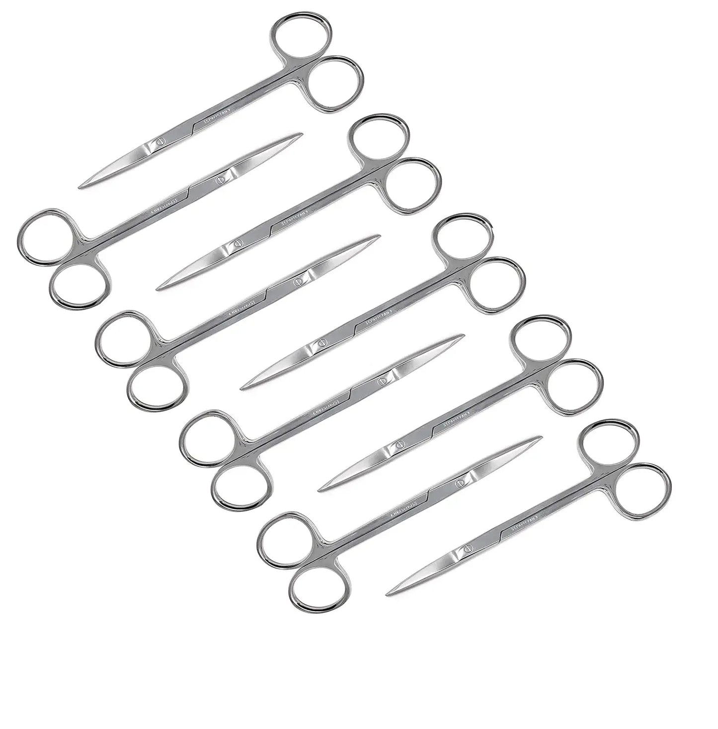 Precision Lab Scissors Fine Point Straight For Medical Education