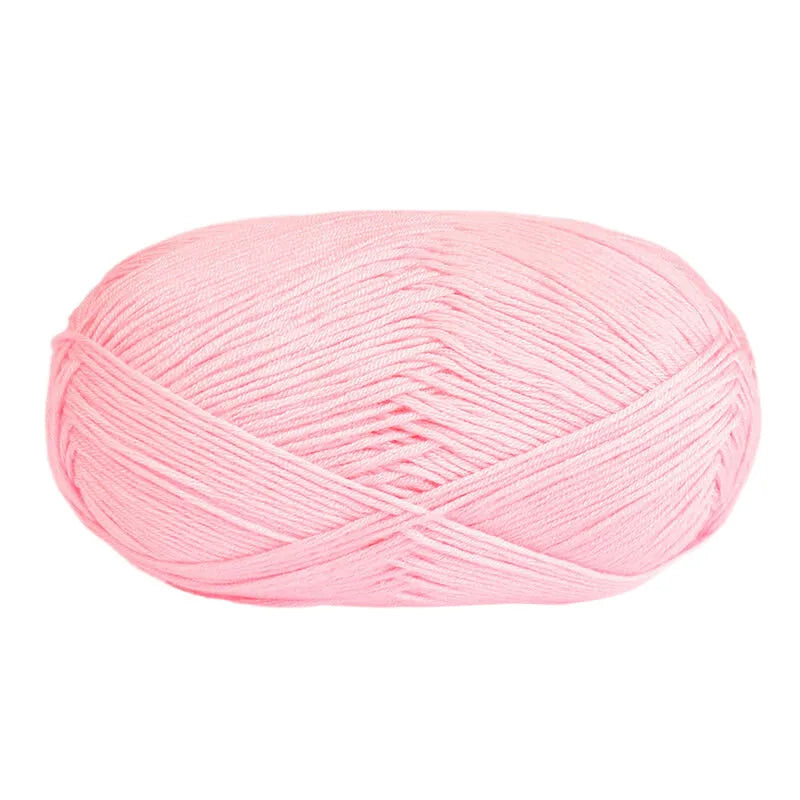 Cotton Bamboo Blend Yarn Hand Knitting Crochet DIY Sweater Dolls