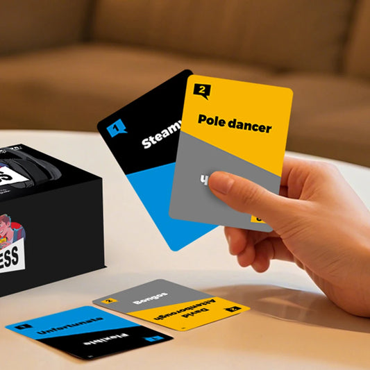 APWIKOGER Sorry What Game Lip Reading Card Game 100 Cards For Ultimate Party Laughs And Endless Phrase Combos