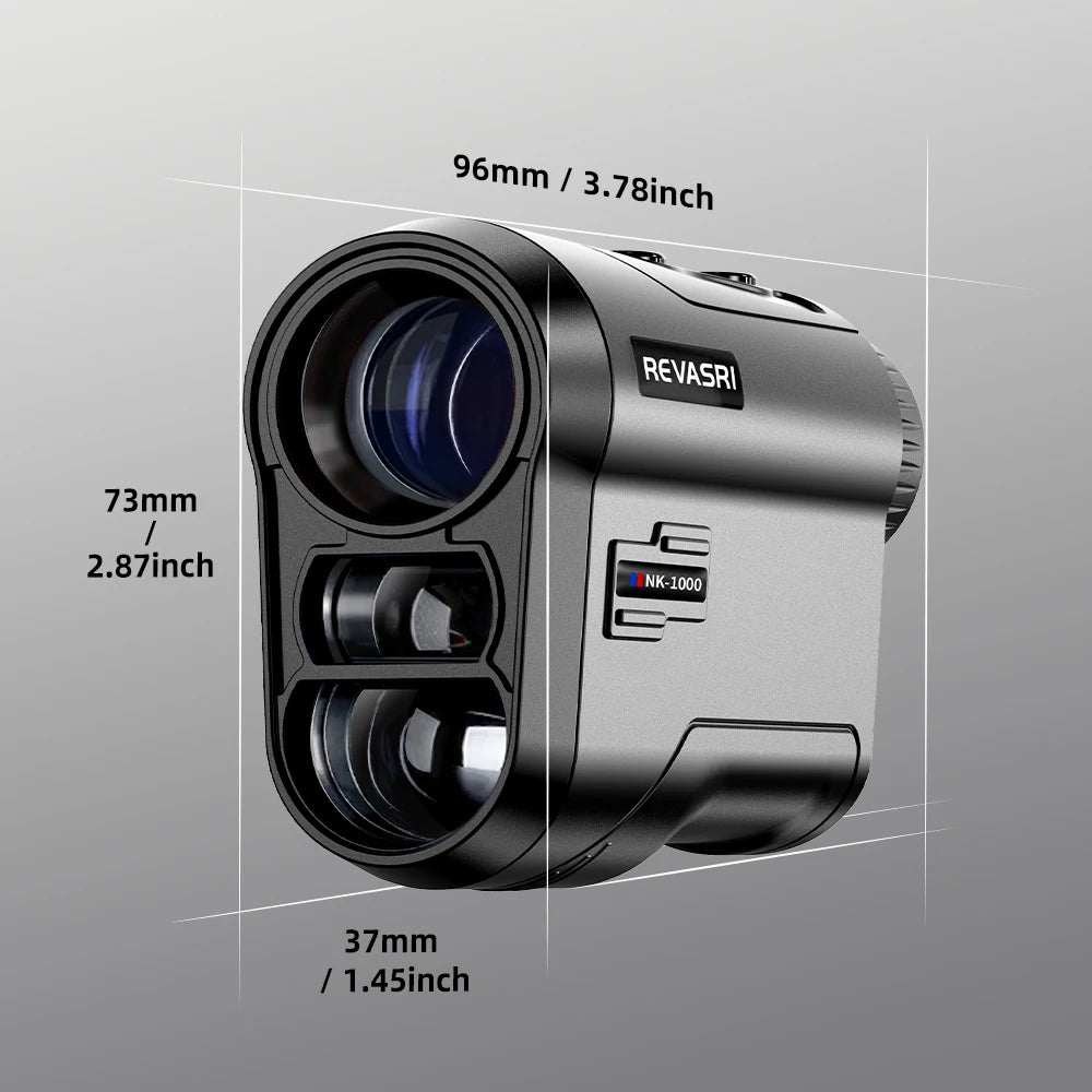 Revasri Golf Rangefinder With Slope Vibration And Flag Lock
