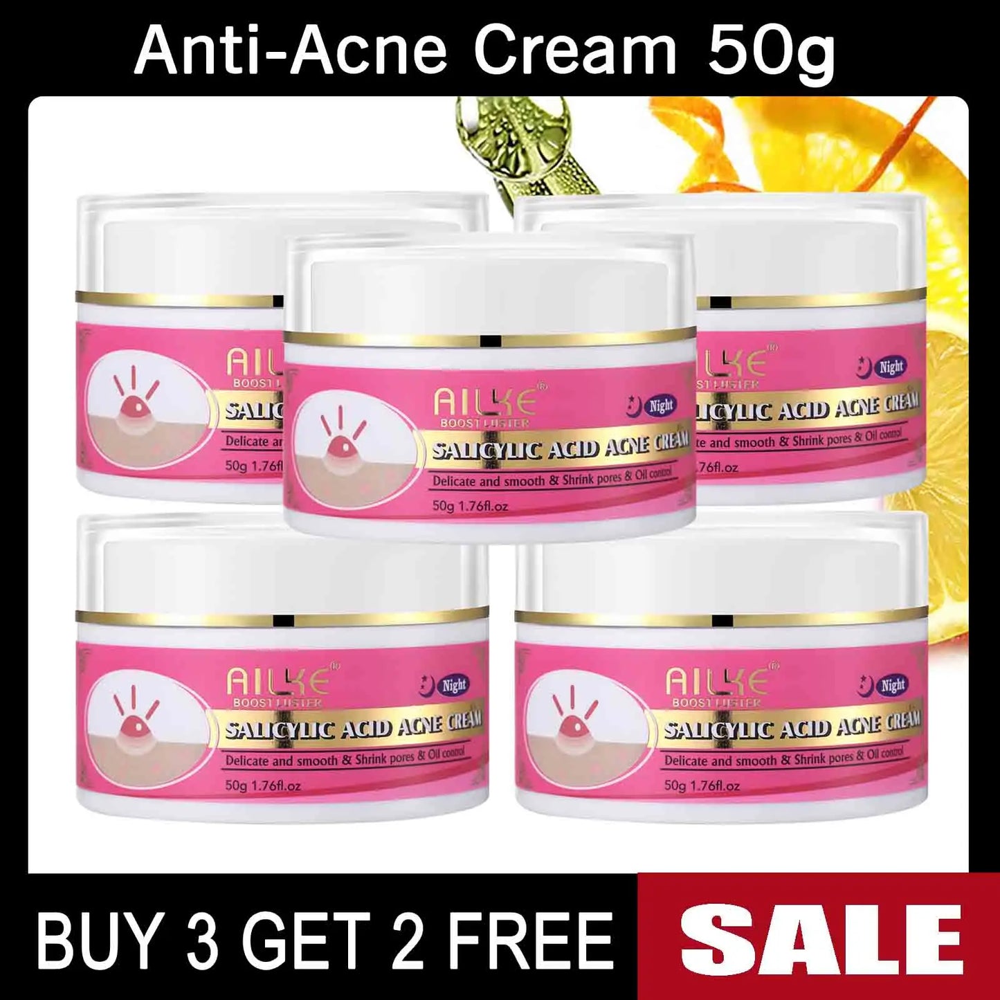 AILKE Natural Skin Brightening Set For Moisturizing And Whitening