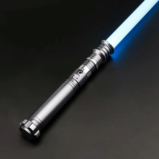 1977SaberFeast Lightsaber Heavy Dueling RGB Color Changing Metal Hilt Blaster