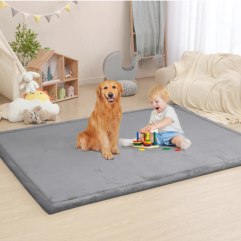 Huloo Sleep Baby Crawling Play Mats Non Slip Foam Rug