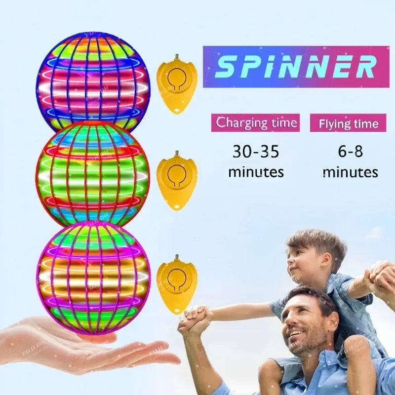 Flying Ball LED Hand Controlled Hover Ball For Kids