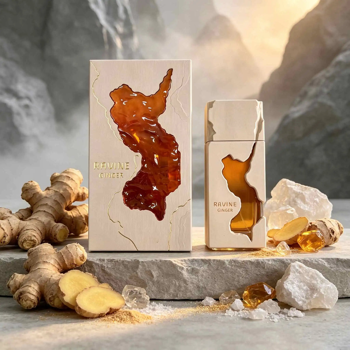Armaf Ravine Ginger Unisex Perfume With Warm Amber Notes