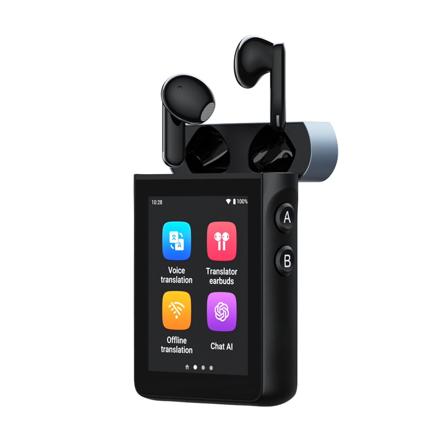 Wooask A9S AI Translator Earbuds Real Time Translation for Travel and Business