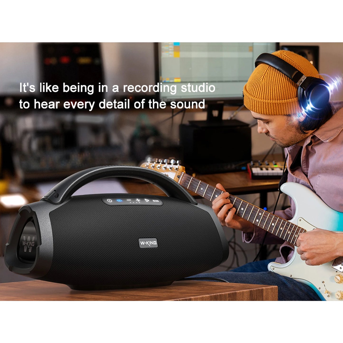 W-King X20 Portable Bluetooth Speaker 200W Waterproof Outdoor Deep Bass